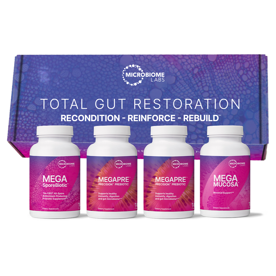 Total Gut Restoration Kit 1 (Capsules)