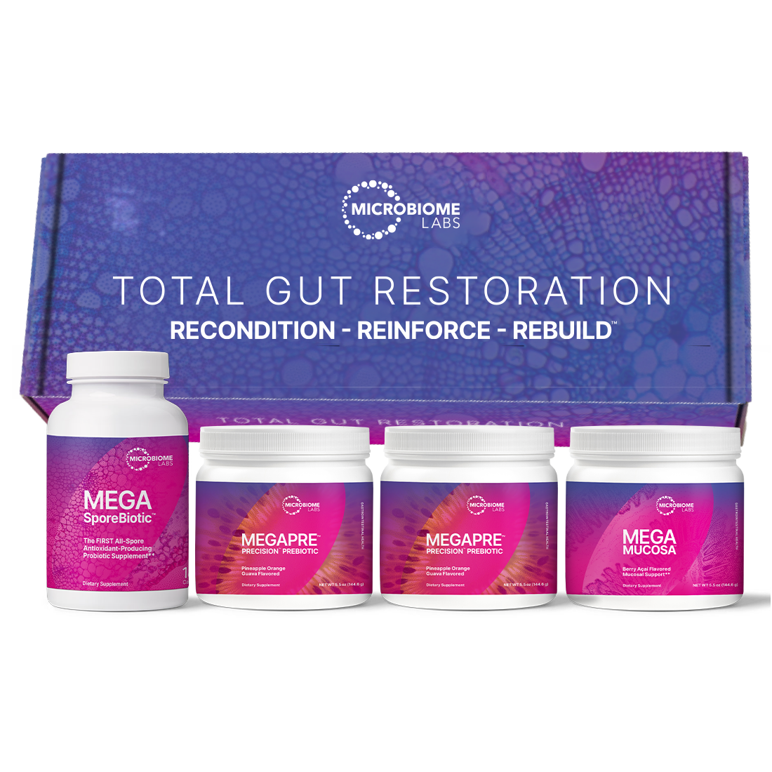 Total Gut Restoration Kit 2 (Powder)